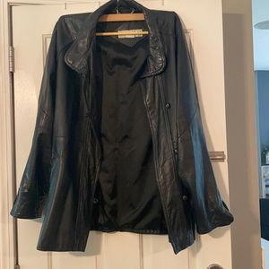 100% genuine leather jacket.